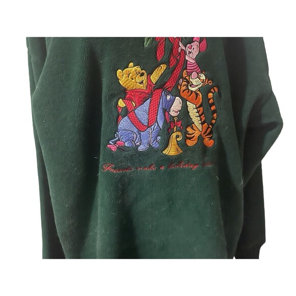 The Disney Store Green Winnie The Pooh and Friends Turtleneck Sweater Sz Large - Picture 6 of 16